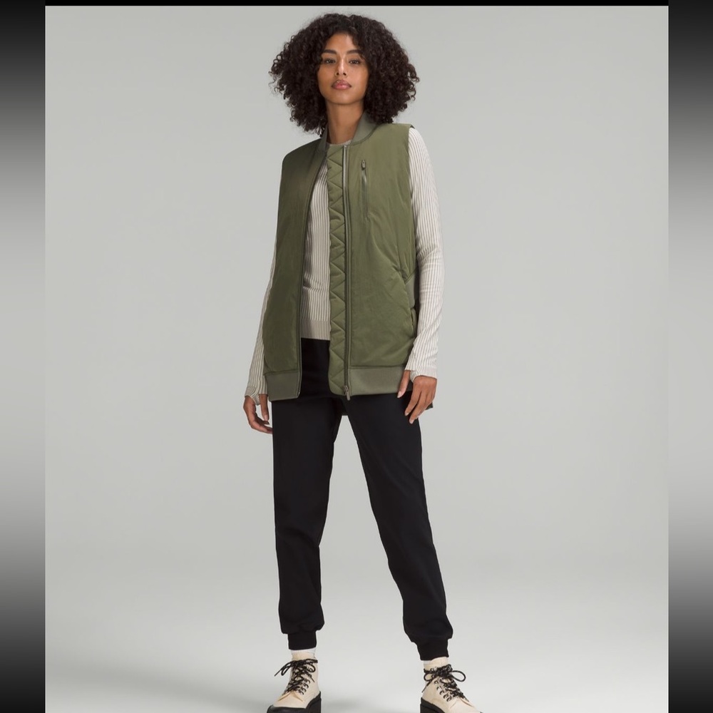 Lululemon Long Insulated Bomber Vest - Picture 2 of 12